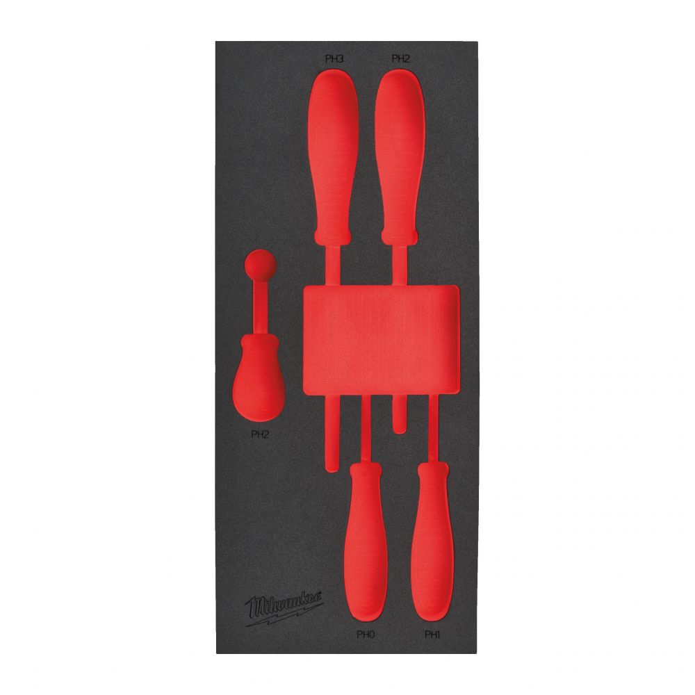 Ersatz-Einlage 1/3 für Tri-Lobe Schraubendreher, für Werkstattwagen 78 cm